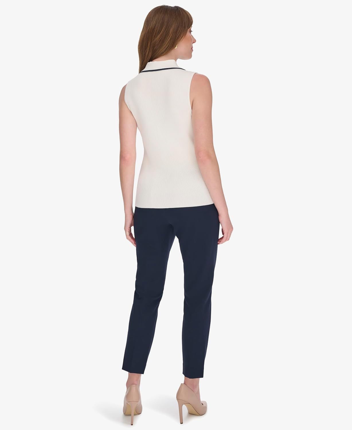 Tommy Hilfiger Women's Polo Sweater Sleeveless Top - Image 5