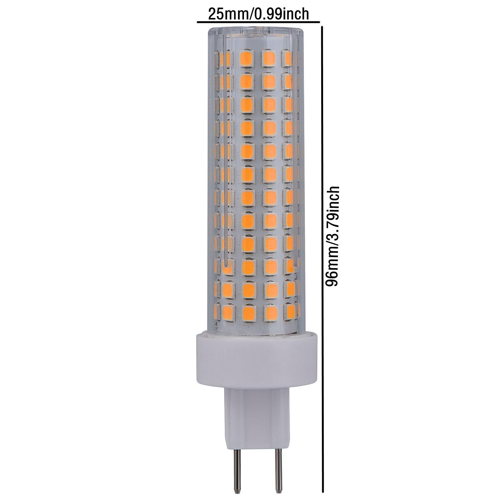 Home Lighting 10W G8.5 LED-Glühbirne 1500LM AC 90-265V G8.5 Glühbirne nicht dimmbar 6pcs(Cold white)