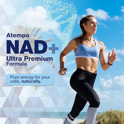 Miniatura 6 de Suplemento NAD+ de 1000 mg de alta absorción, apoya la energía, la salud celular, la función cerebral y el envejecimiento saludable, fórmula pura de