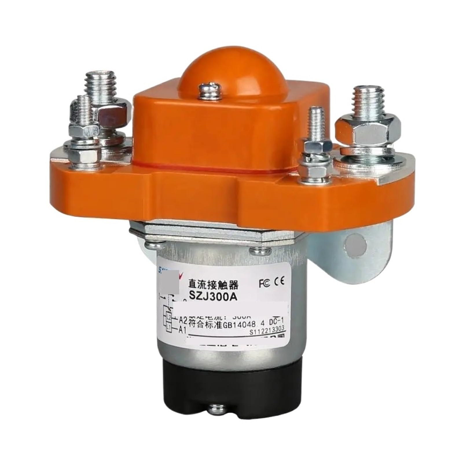 Contacteur CC SZJ-300A à coupure rapide 84V pour commutation forte charge