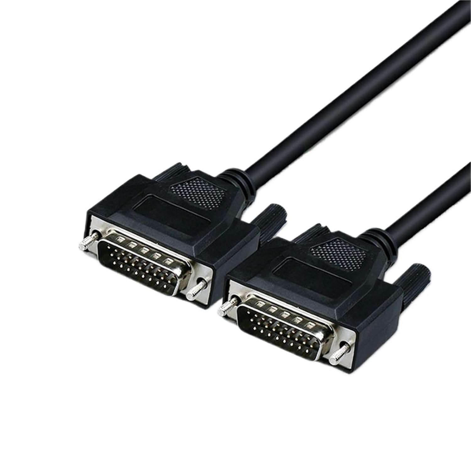 Pure Copper DB26 Extension Cable 3 Rows of 26-pin Male-to-Male Male-to-Female Data Cable db26 core Connection Cable 26 Control c(0.5m,SM-HDB26M-HDB26M)