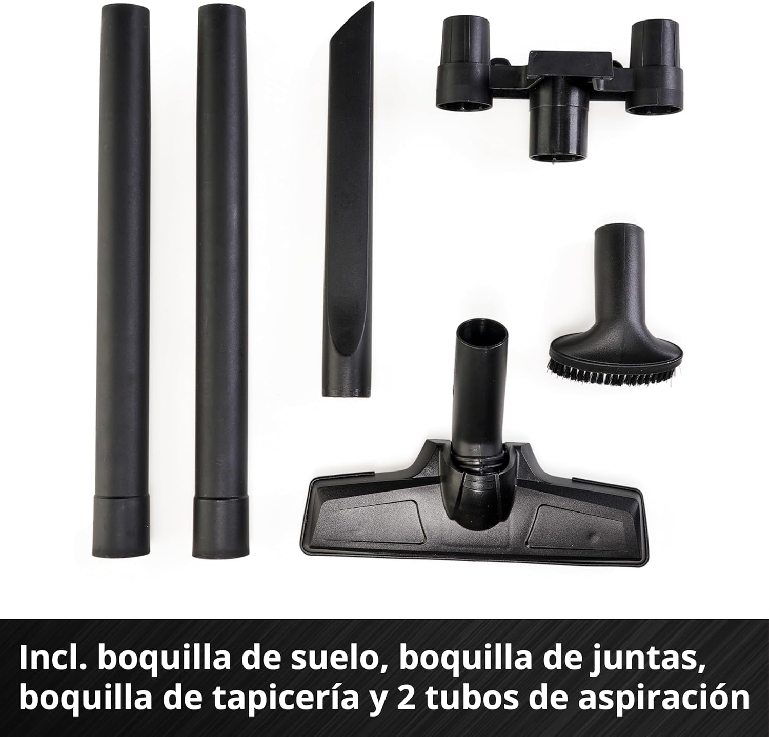 Einhell Aspirador de polvo manual con batería TE-HV 18/06 Li-Solo Power X-Change (18V, potencia de aspiración 72 mbar, incl. boquilla de juntas, recipiente de polvo 0,6 l, sin batería)