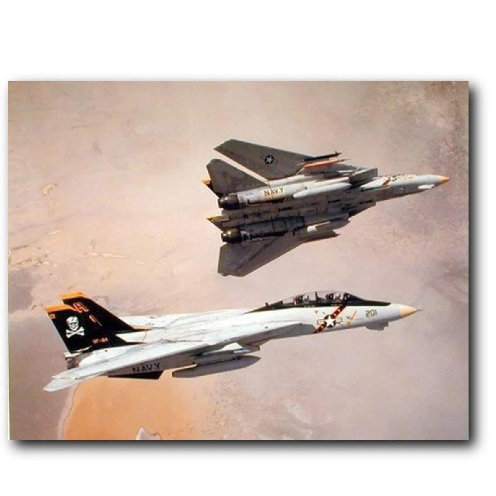 Amazon.co.jp: TYBBAG 航空機ポスター F-14 飛行機航空ジェット飛行機 