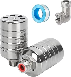 Float Valves Water Level Shut Off 1/2" Water Float Valve, 304 Stainless Steel Fully Automatic Water Level Control Float Valve Automatic Float Valve Horses for Water Tank, Water Towers