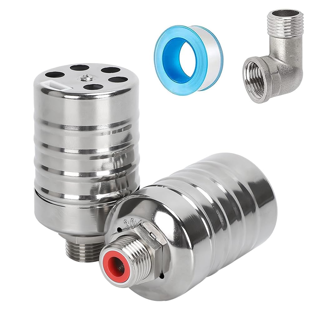 Vollautomatisches Schwimmerventil Aus Edelstahl 304 – Seitlicher Wassereinlass, 1/2″ Bis 1″, Für Wassertanks Und Solaranlagen