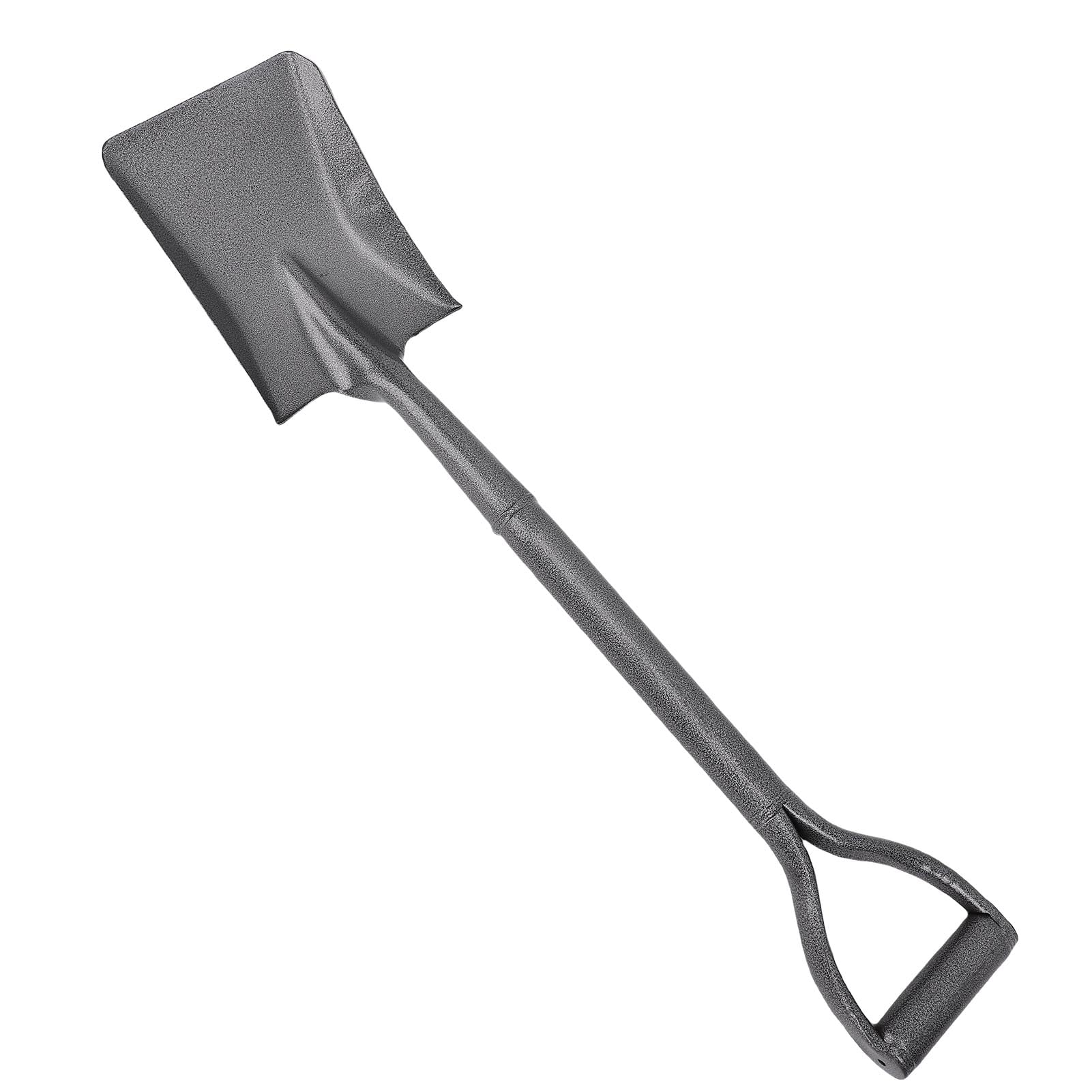 SEAFRONT Pala con Manico a D Resistente, Vanga da Giardino Interamente in Metallo, 76 Cm, in Acciaio Al Titanio, con Struttura Saldata Rinforzata e Impugnatura Ergonomica Antiscivolo, per