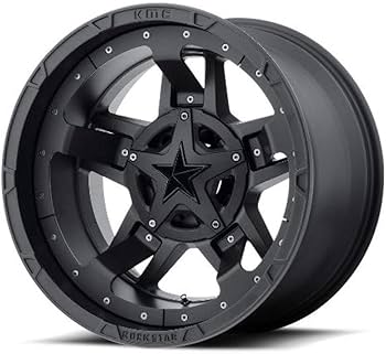Amazon.com: Rockstar by KMC Wheels XD827 Rockstar 3 Matte Black