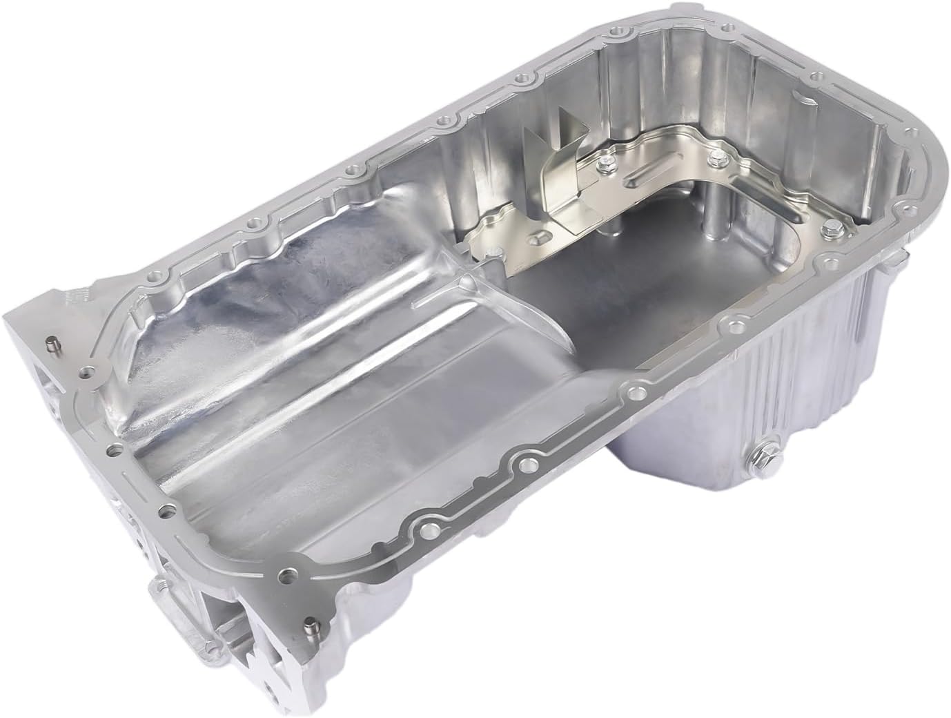 Engine Oil Pan Sump with Drain Plug Replacement for Hyundai Elantra 2001-2010 Tiburon 2003-2008 Tucson 2005-2009 Kia Soul 2010-2011 Spectra 2004-2009 Spectra5 2005-2009 L4 2.0L 21520-23601