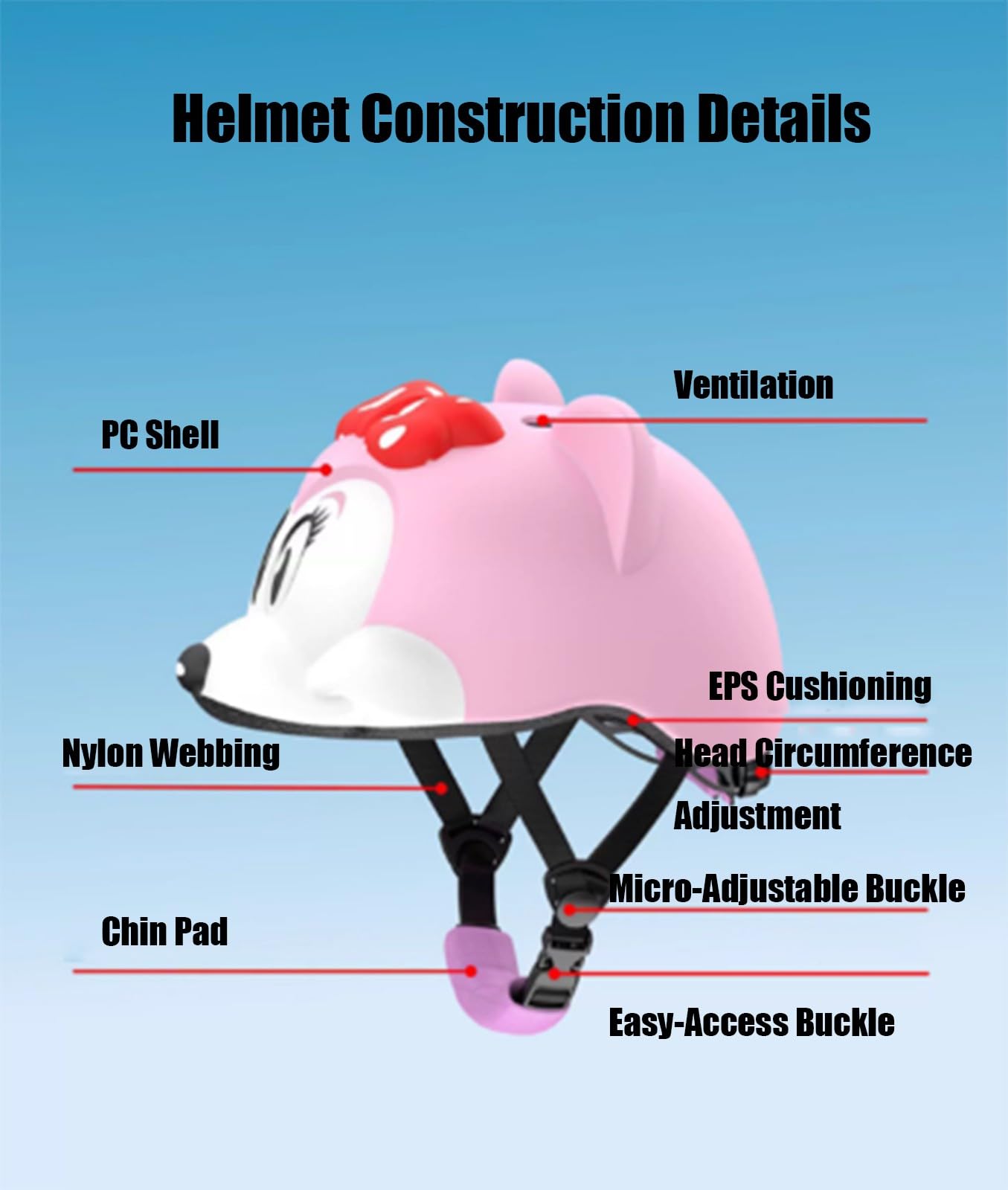 Casco De Motocicleta para Niños Y Niñas, Medio Casco, Scooter Eléctrico, Casco 3/4, Casco Abierto para ATV De 2 A 10 Años A,48-54CM