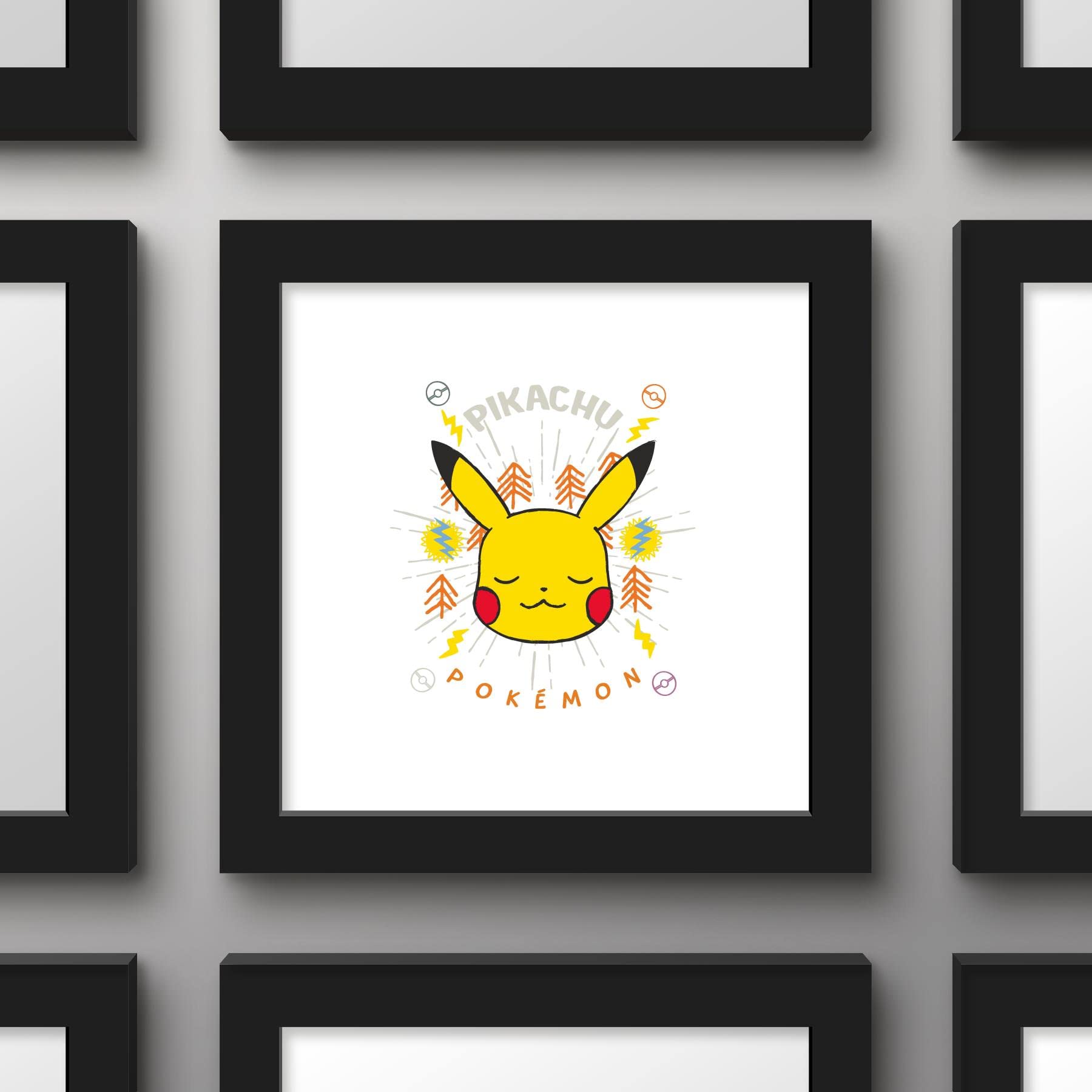 Poster Pokémon Pikachu Style Coloré - Décoration Murale Moderne, Dimensions 30x45 Cm - Pour Chambre, Salon, Bureau