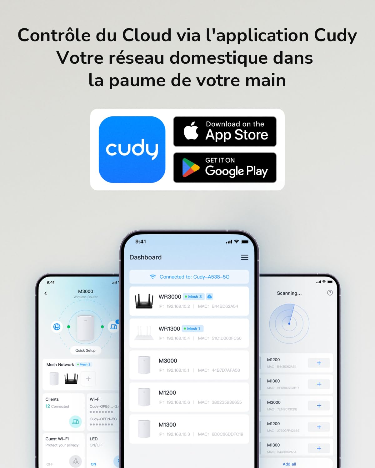 Cudy LT300 Routeur WiFi 4G LTE 300 Mbps USB-C MU-MIMO OpenVPN WireGuard