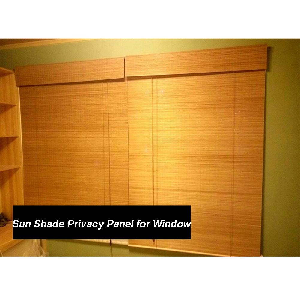 Zewnętrzne rolety zwijane na podwórze, taras, balkon, ogrodzenie, basen, werandę, balustrady - 60 cm / 80 cm / 100 cm / 120 cm / 140 cm szerokości (rozmiar: szer. 80 x wys. 130 cm)