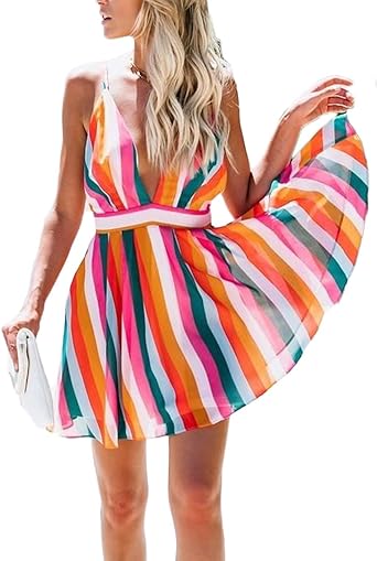 multi colored cocktail dresses