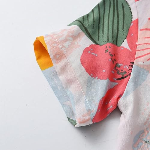 Miniatura 6 de Daddy and Me - Trajes a juego hawaianos para padre e hijo, camisas a juego para sesión de fotos familiar, verano para hombres y niños, camisetas