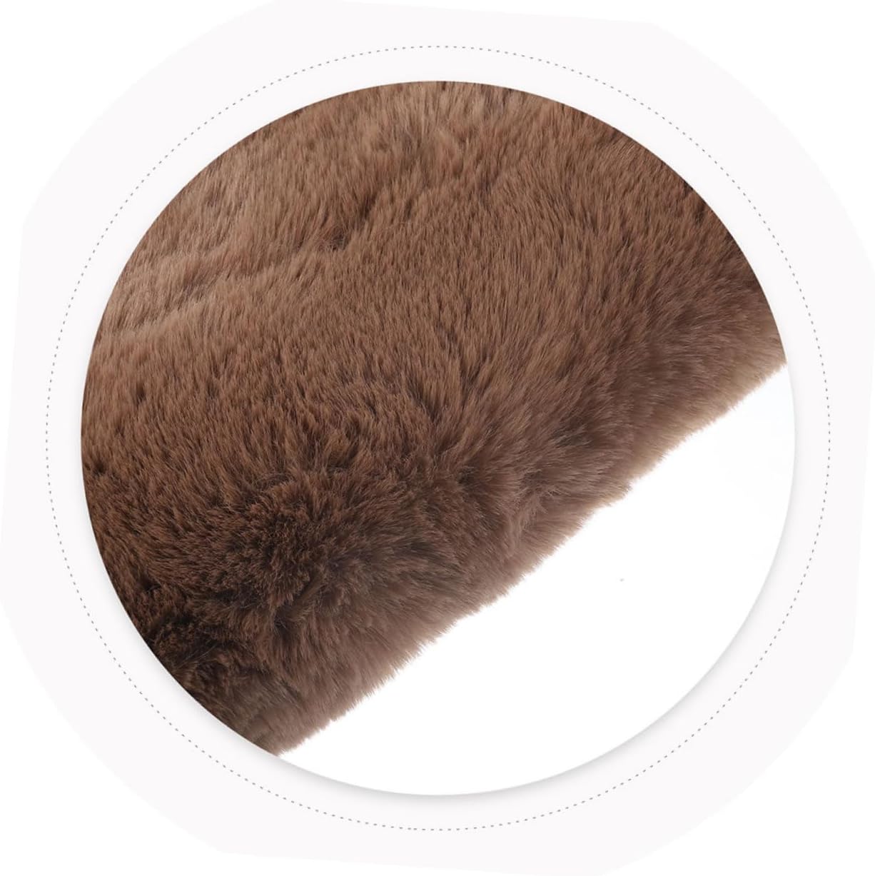 2pcs Faux Fur Hand Muffs for Winter Outdoor Activities
