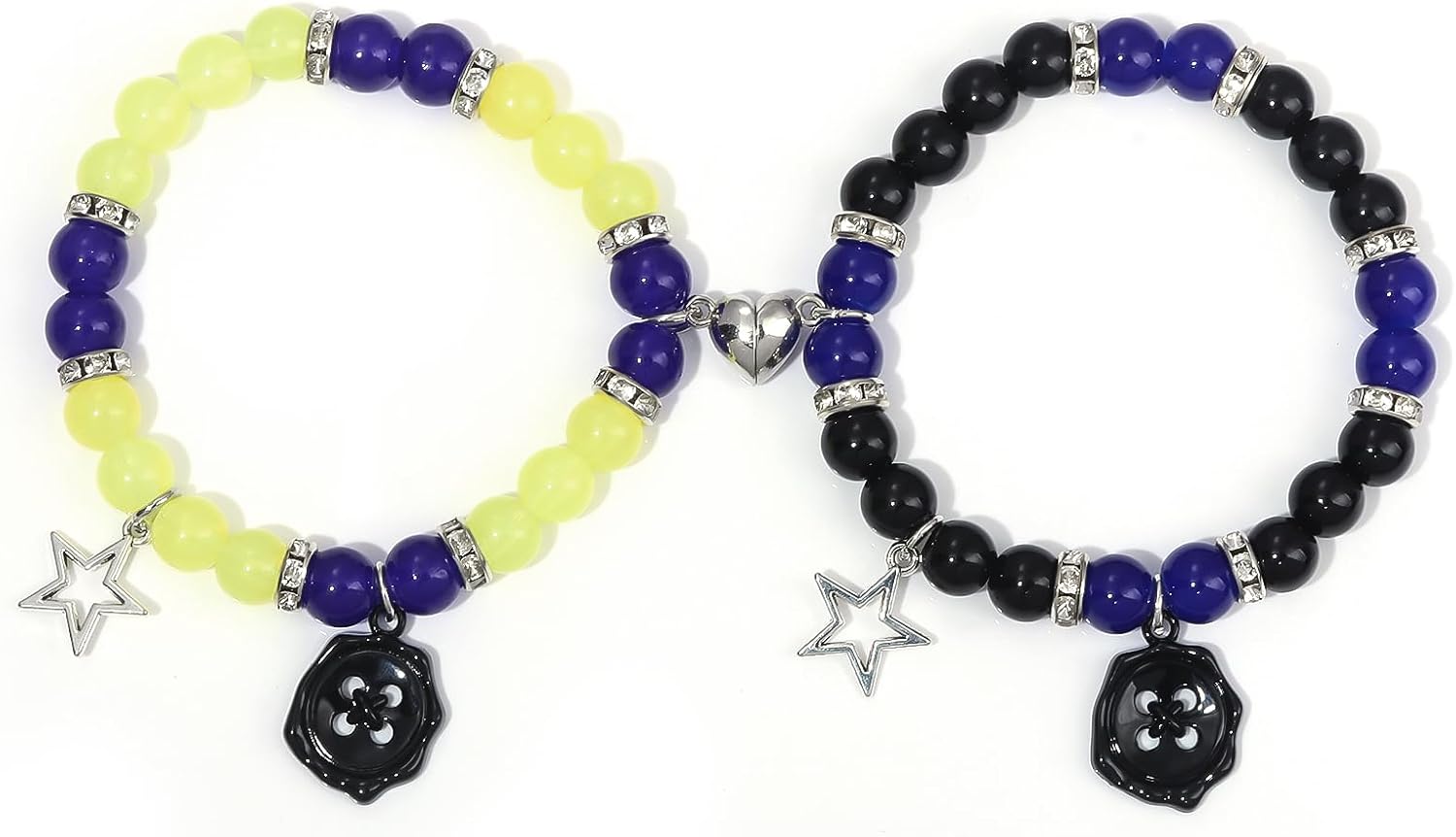 SONGCHANGJEWELRY Wybie with Coraline Matching Bracelets for