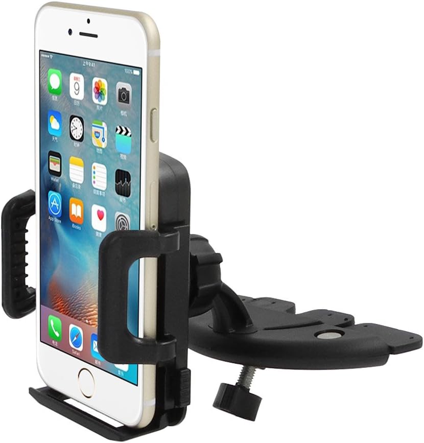 Car Mount, INCART™ 360° Universal CD Slot Car Mount Holder Cradle for iPhone 6/6s/6 plus/5s, Samsung Galaxy S6/S6 edge/S5/Note, LG, HTC, Nexus, Nokia, Cell Phone, Smartphone