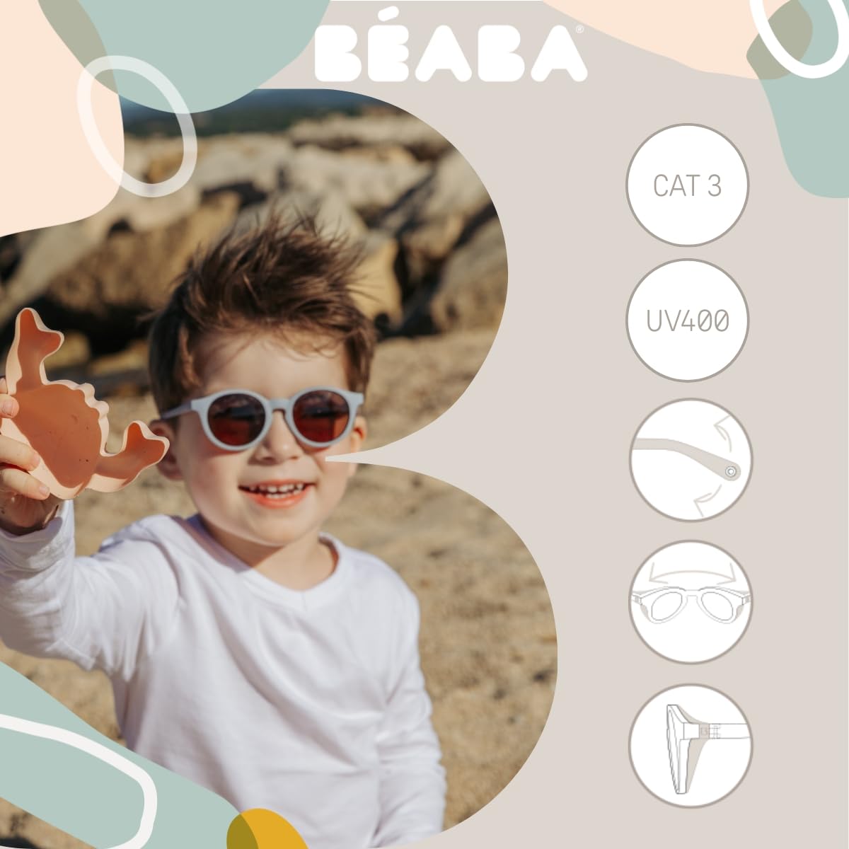 BÉABA, Lunettes de soleil pour Enfants