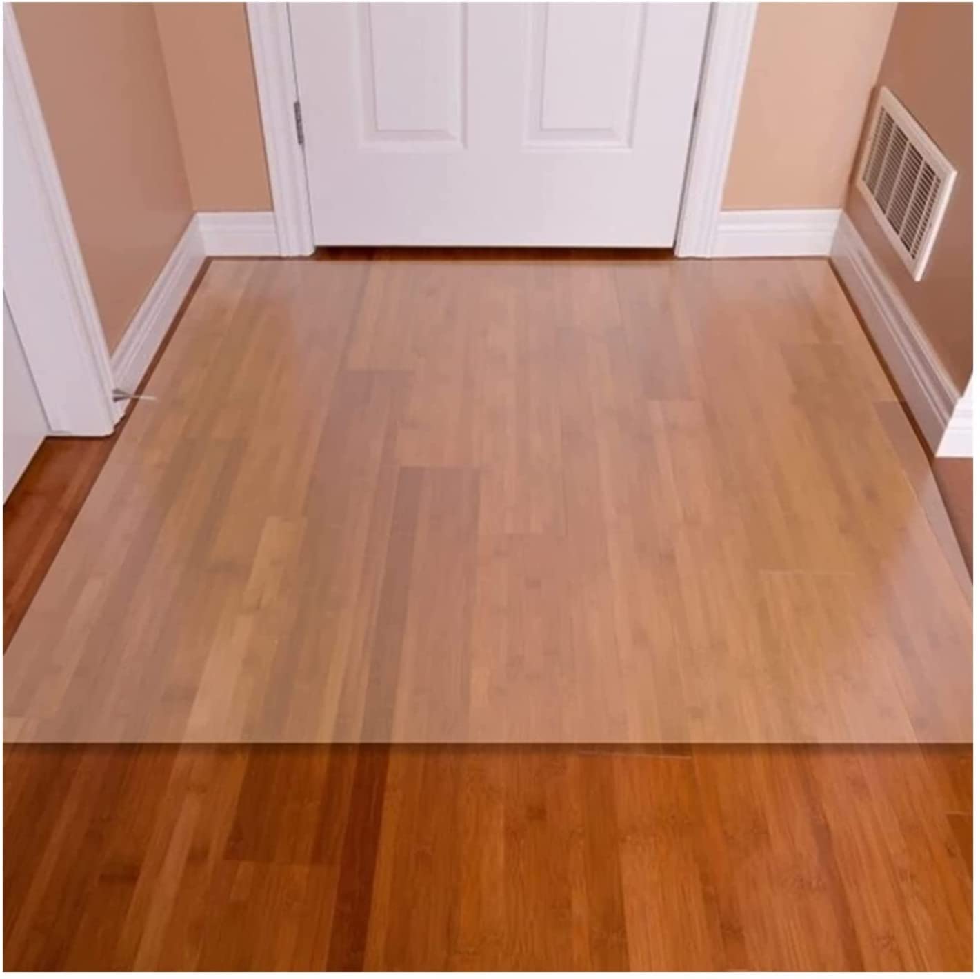 Floor Protector PVC Transparent PVC Office Floor Protector Chair Mat Carpet Protector Chair Mat Non-Slip Floor Rug Pad