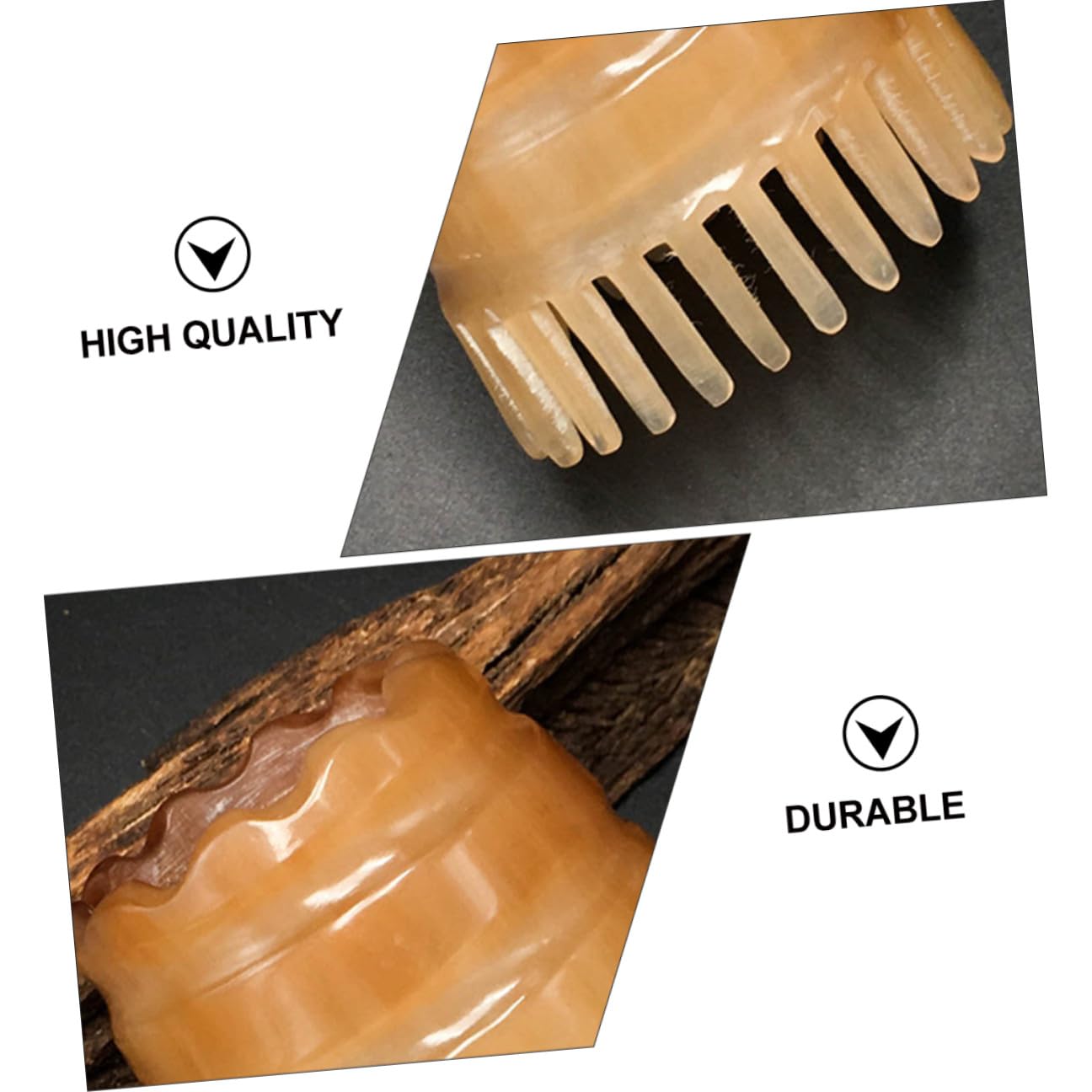 VALICLUD Masajeador de Cuero Cabelludo Peine de Plástico Natural para Lavado de Cabello, Cepillo de Champú Hecho a Mano para Masaje Relajante y Estimulación Capilar Color Aleatorio