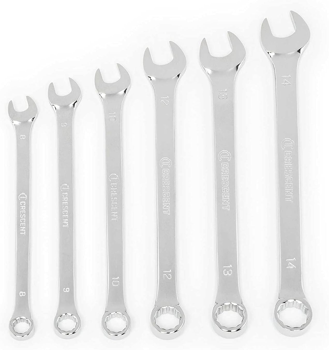 Crescent 6 Piece 12 Point Metric Combination Wrench Set - CCWS1-05