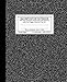 ReCOMPOSITION NOTEBOOK: Flex Cover (semi-rigid), 100 unruled & numbered pages, 55 lb creme color paper , 7.5 x 9.25, acid free pages, chlorine free ... Marble Fine Grain White dark) (Volume 1)