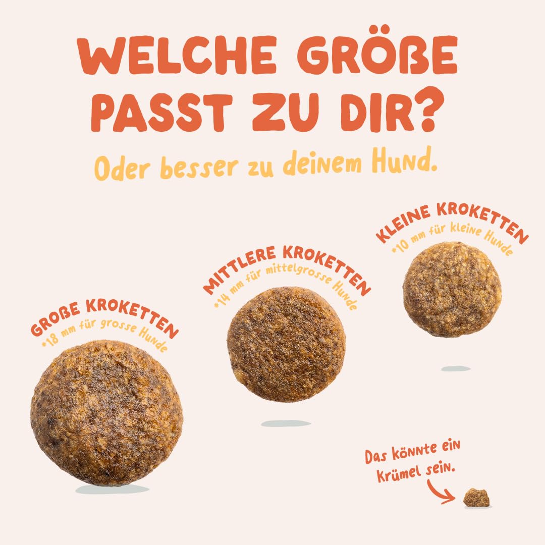 Edgard & Cooper Hundefutter, Trockenfutter für Hunde, (Huhn, 2.5kg), Getreidefrei, natürliche Zutaten und frisches Fleisch, voller essentieller Aminosäuren