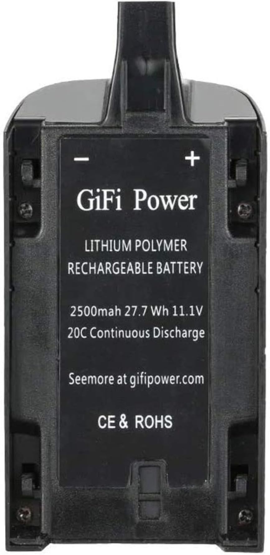 MaximalPower Li-Po Lithium-Polymer Rechargeable Battery for Parrot Bebop 3.0 2500mAh 27.7Wh 11.1V 20C Continuous Discharge (1 Pack)