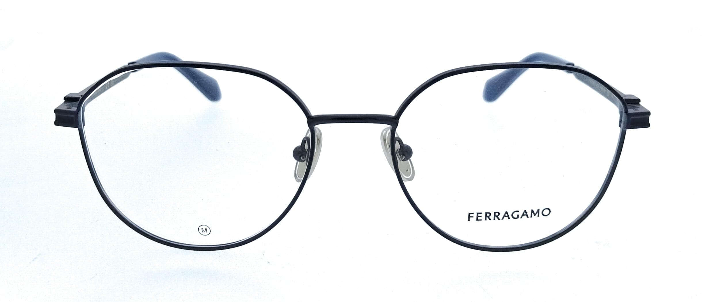 GAFAS FERRAGAMO SF2236 - C: MATTE BLUE Eye Size: 54 Bridge: 18 Cura della persona e salute