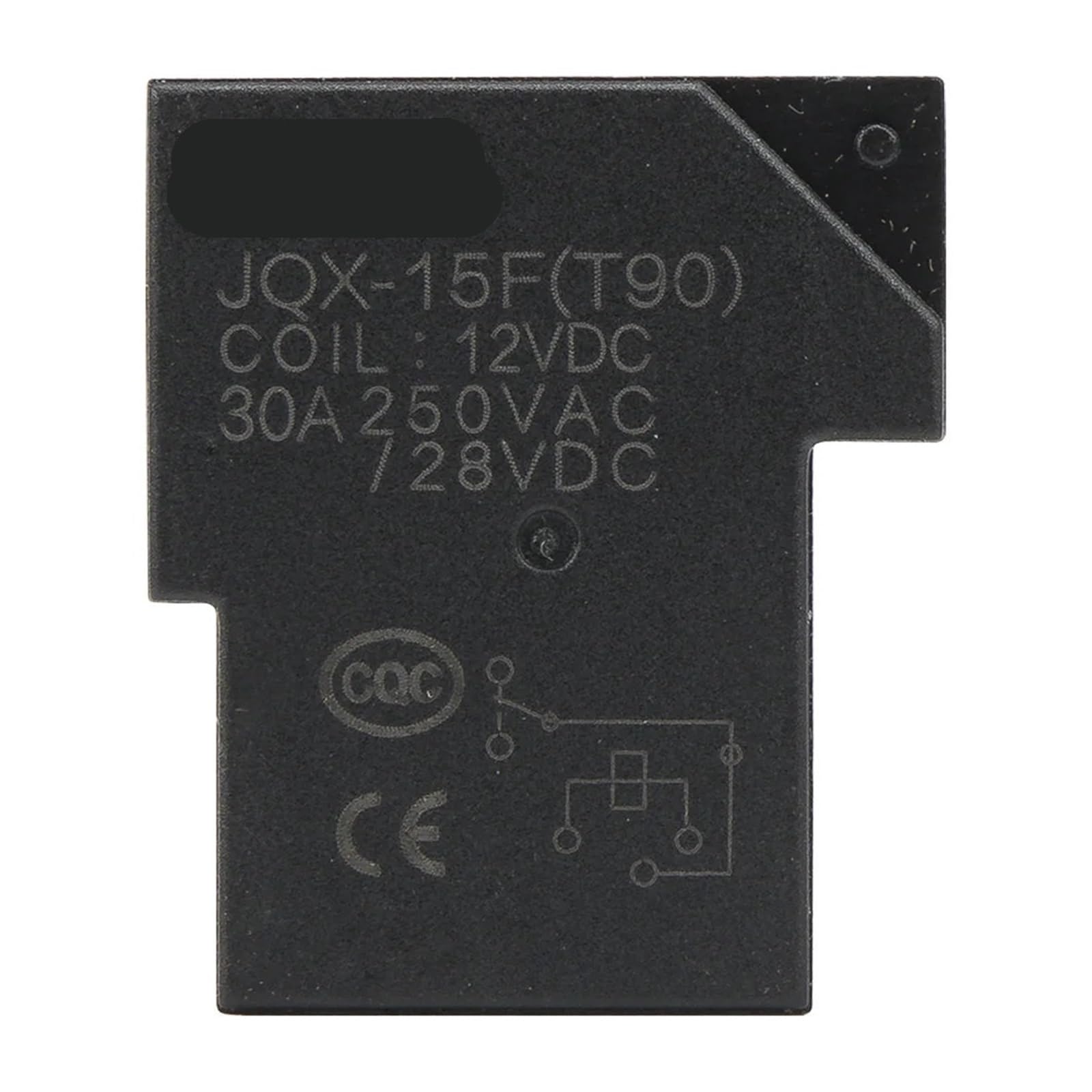 OSHZIKJII 1pcs JQX-15F T90 DC 12V 6 pin relay 12Vdc