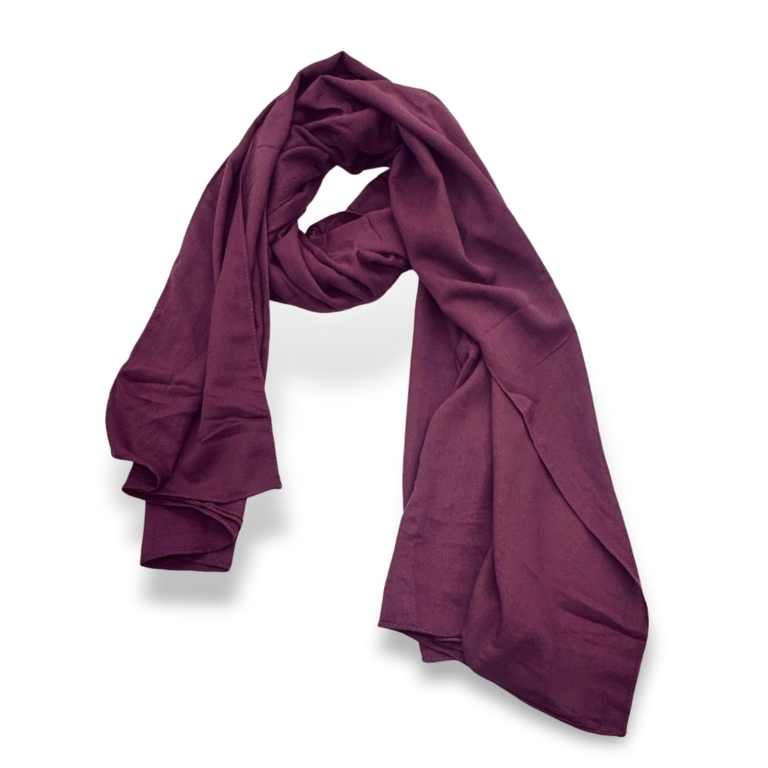 Cotton Linen Blend Fashion Scarf, travel scarf，Soft Breathable Fabric, Multiple Colors