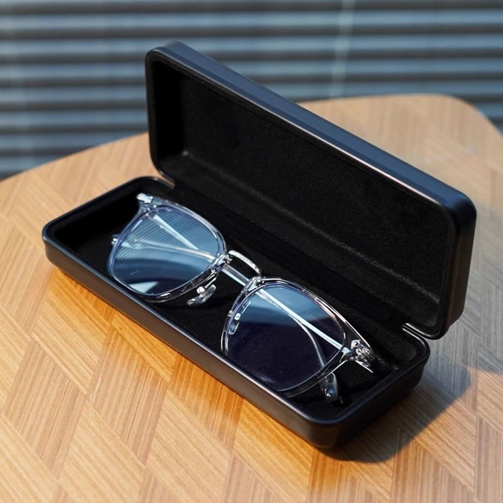 Glasses Case Portable Square Metal Presbyopia Sunglasses Case For Men And Women Eye Glasses Cases