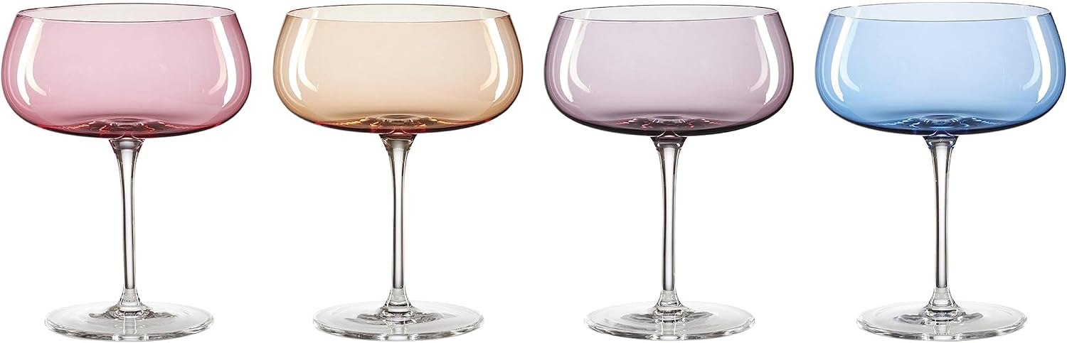 Oneida 895929 True Colors Cocktail Glasses, Set Of 4