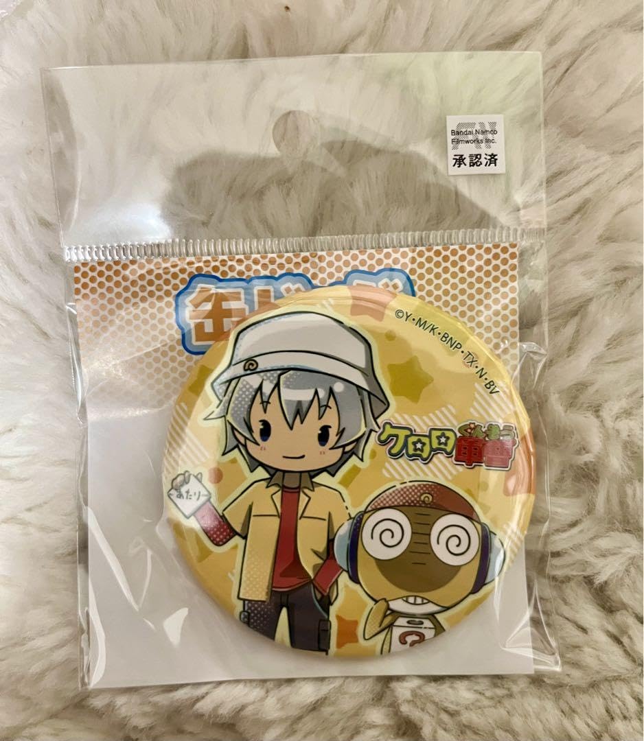 ケロロ軍曹 ポップアップ 韓国限定 カード サブロー ケロロ軍曹 クルル曹長&サブロー 缶バッジ アクリルカードセット