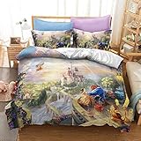 ★ Matériau de haute qualité: en microfibre, vous vous sentirez très à l'aise, une housse de couette super douce et confortable pour protéger, recouvrir votre couette ou votre insert, donner un nouveau look à votre chambre chaque saison.