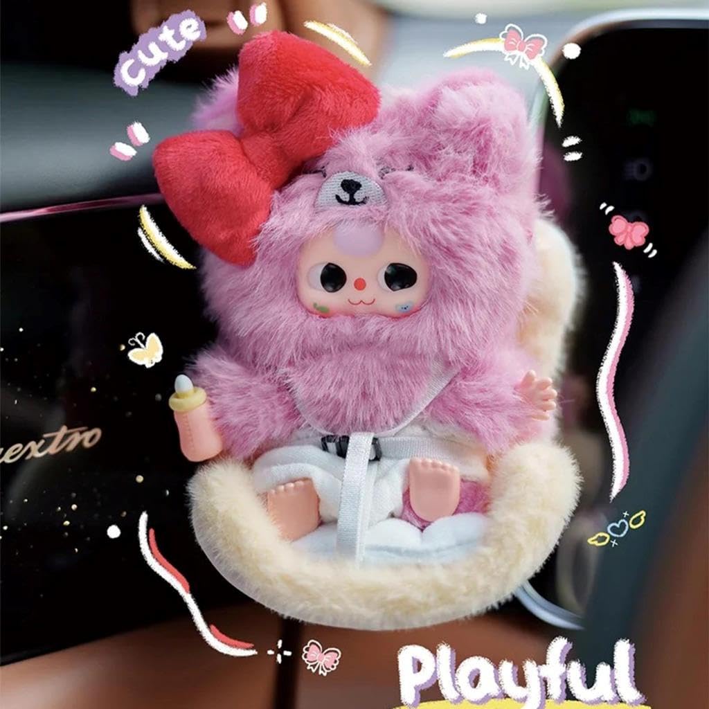 Baby Three Vehicle-Mounted Baby Series Blind Box Mystery Plush Toy