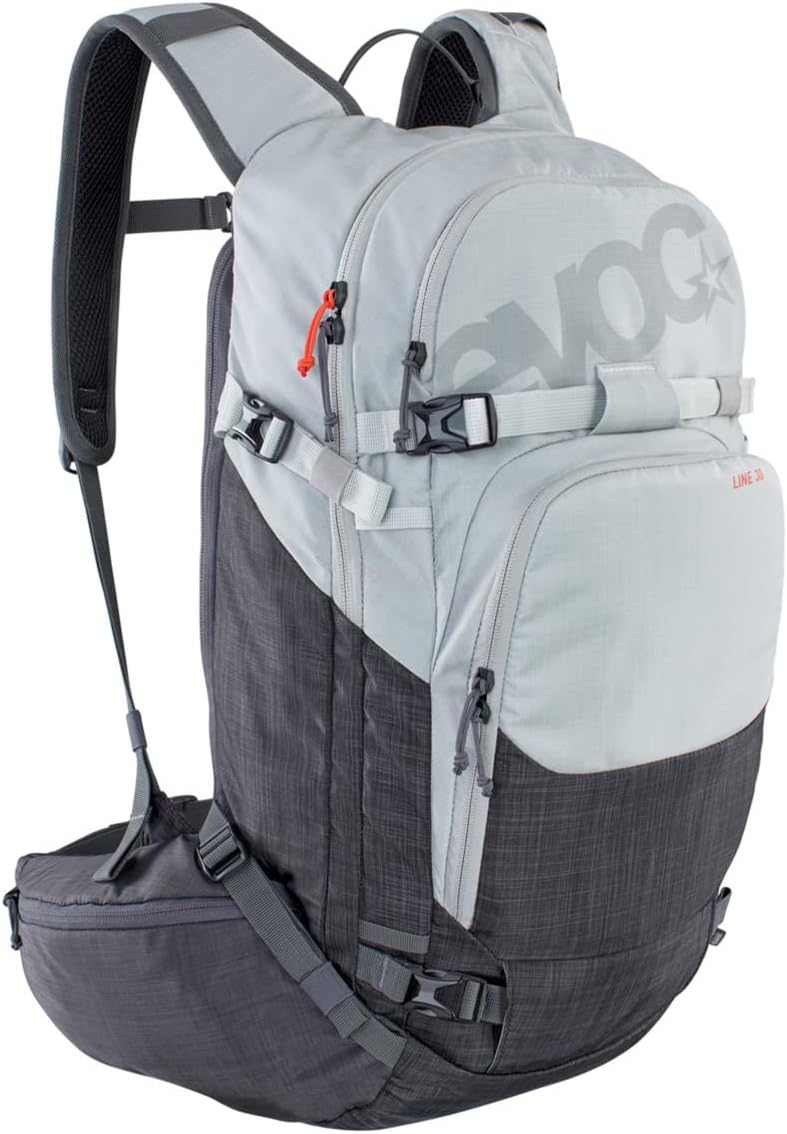 LINE 30 All-Mountain Backpack (NEURALITE SYSTEM, ski holder, separate avalanche compartment with emergency plan, easy-access main compartment, BODDY HUGGING)