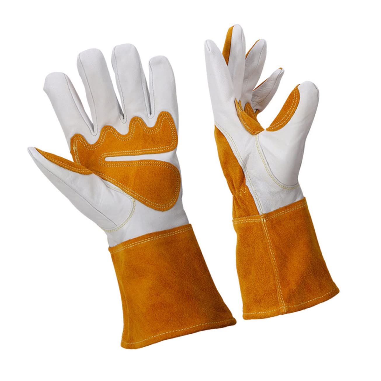 HANABASS 1 Par Guantes de Jardinería de de Ajustables y Resistentes Protección para Manos Trabajo de Jardinería y Actividades al Aire Xl