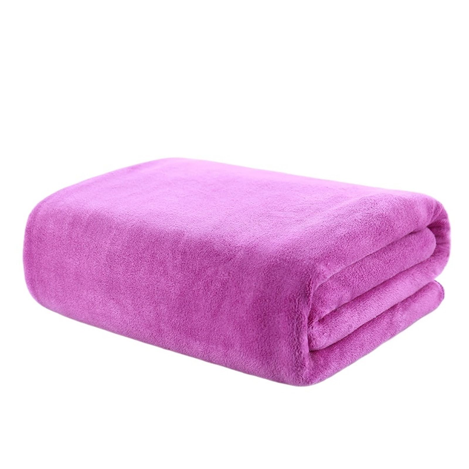 CHTKAGV Soft Microfiber Bath Towel, Quick Dry Absorbent for Bathroom, Sports, Beach, Salon(Medium Purple,35x75cm)
