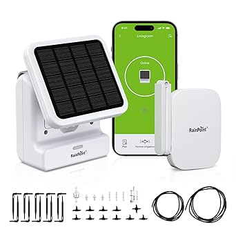 RAINPOINT Smart WiFi Solar Automatic Plant Watering System