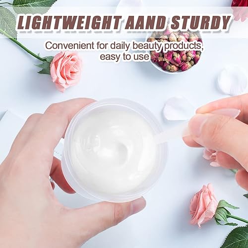 Miniatura 2 de 9 frascos de plástico vacíos de boca ancha con tapas de cúpula para mezclar máscaras faciales, tinte para el cabello, mantequillaloción corporal,