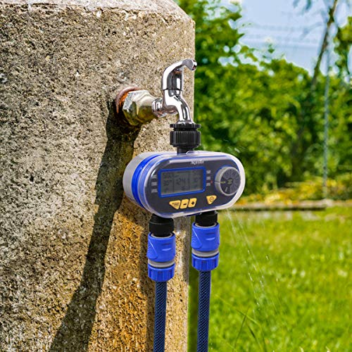 Water Hose Timer with 2 Valves