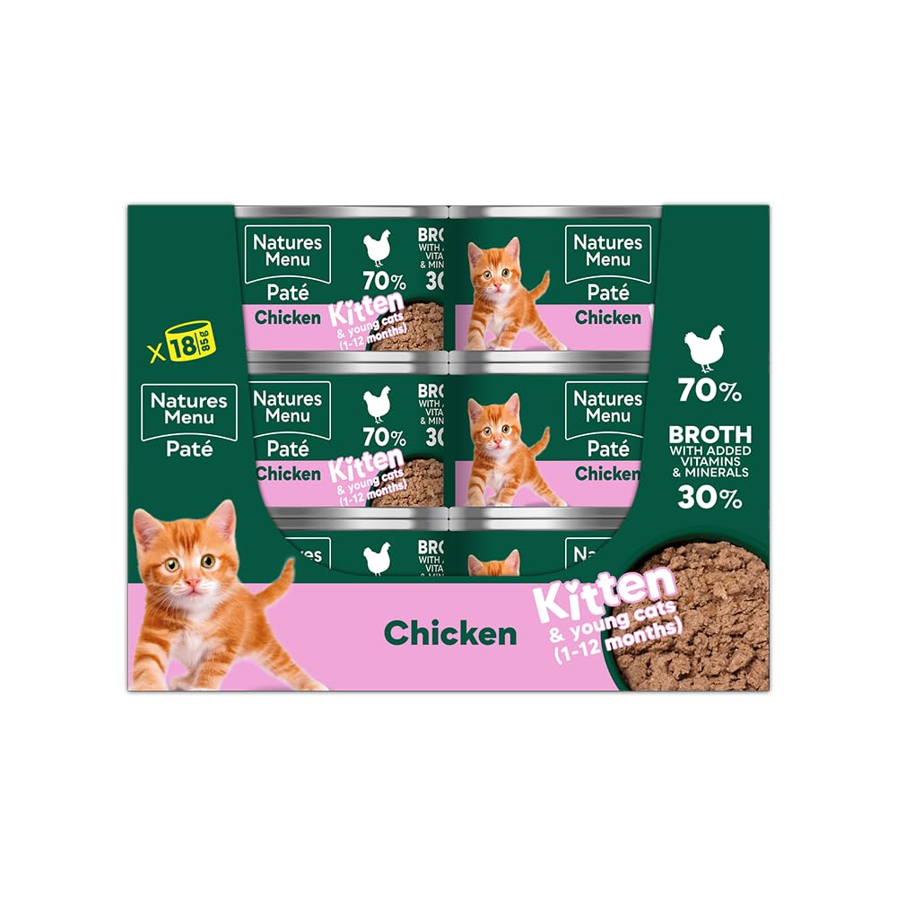 Natures Menu Especially for Cats Kitten Chicken 18x85 gram