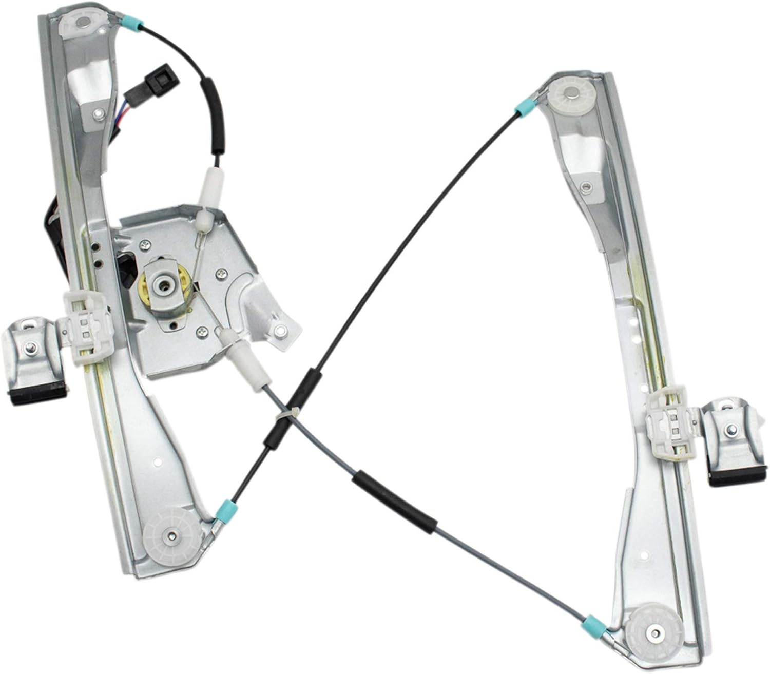 TRQ Front Right Power Window Regulator & Motor Assembly Passenger Side Compatible with 2008-2012 Chevrolet Malibu 2007-2009 Saturn Aura GM1351213