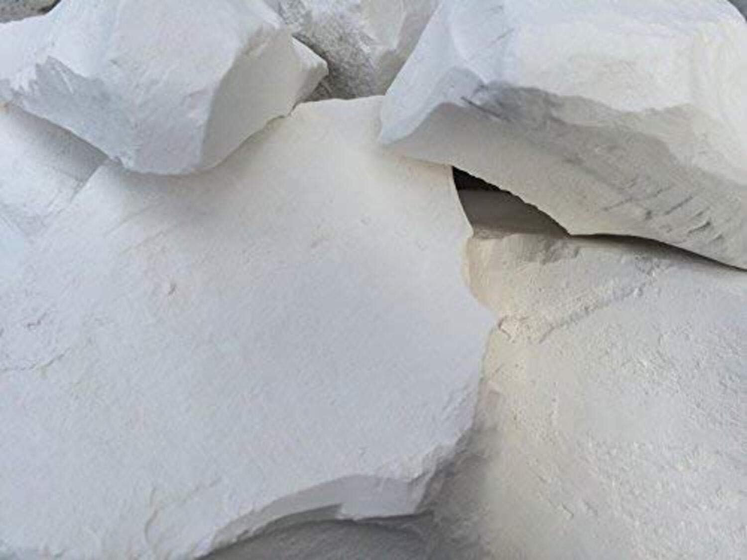 MONASTIC edible Chalk chunks (lump) natural for eating (food), 4 oz (113 g)