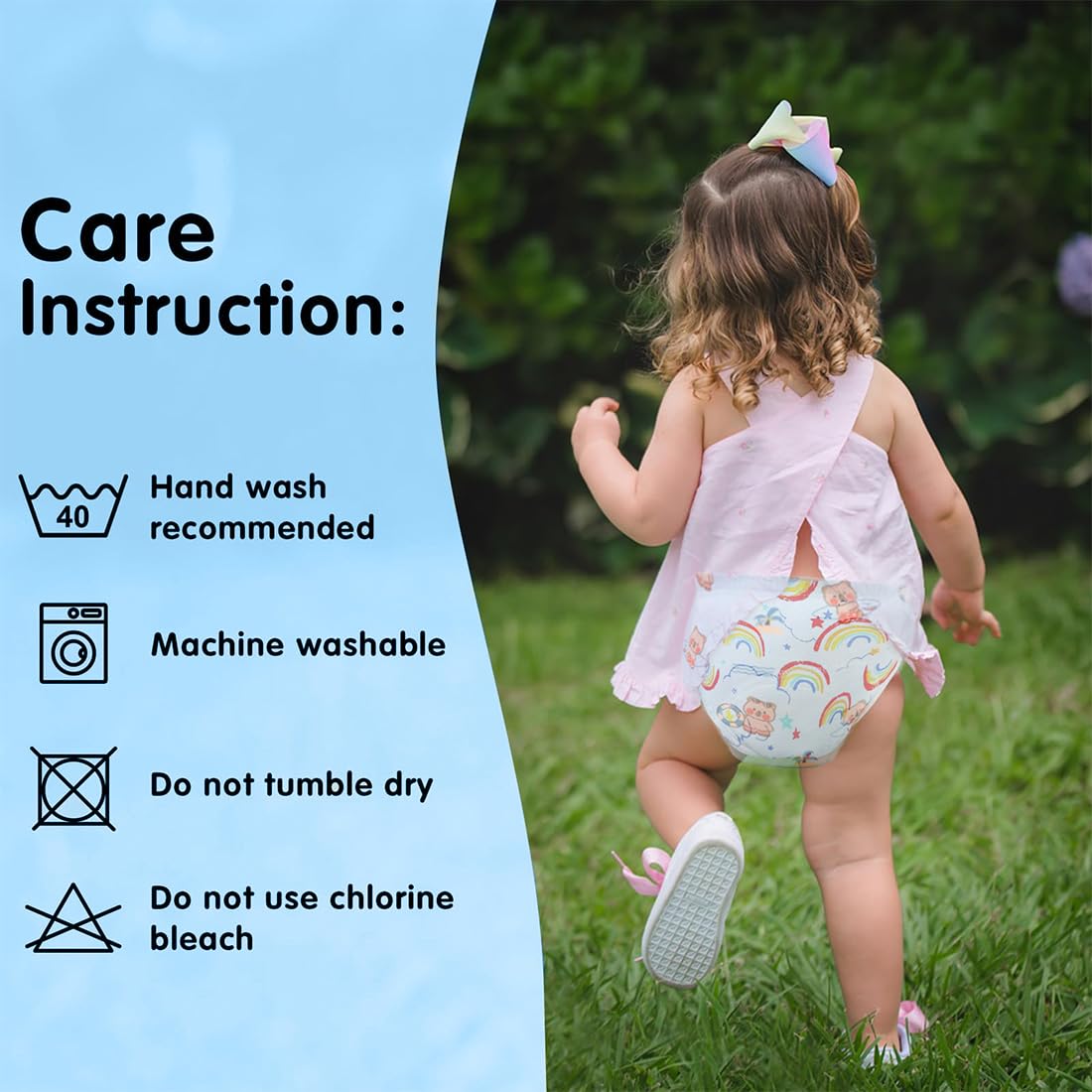 3 Pezzi Mutandine di Apprendimento, Pantaloni da Vasino, Mutandine di Apprendimento Bimbi Bambini Cotone Assorbente Impermeabile, per Bambini