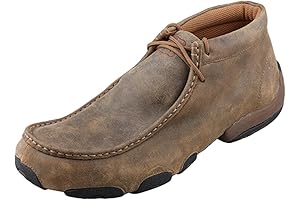 Twisted X Mens Original Chukka Driving Moccasin