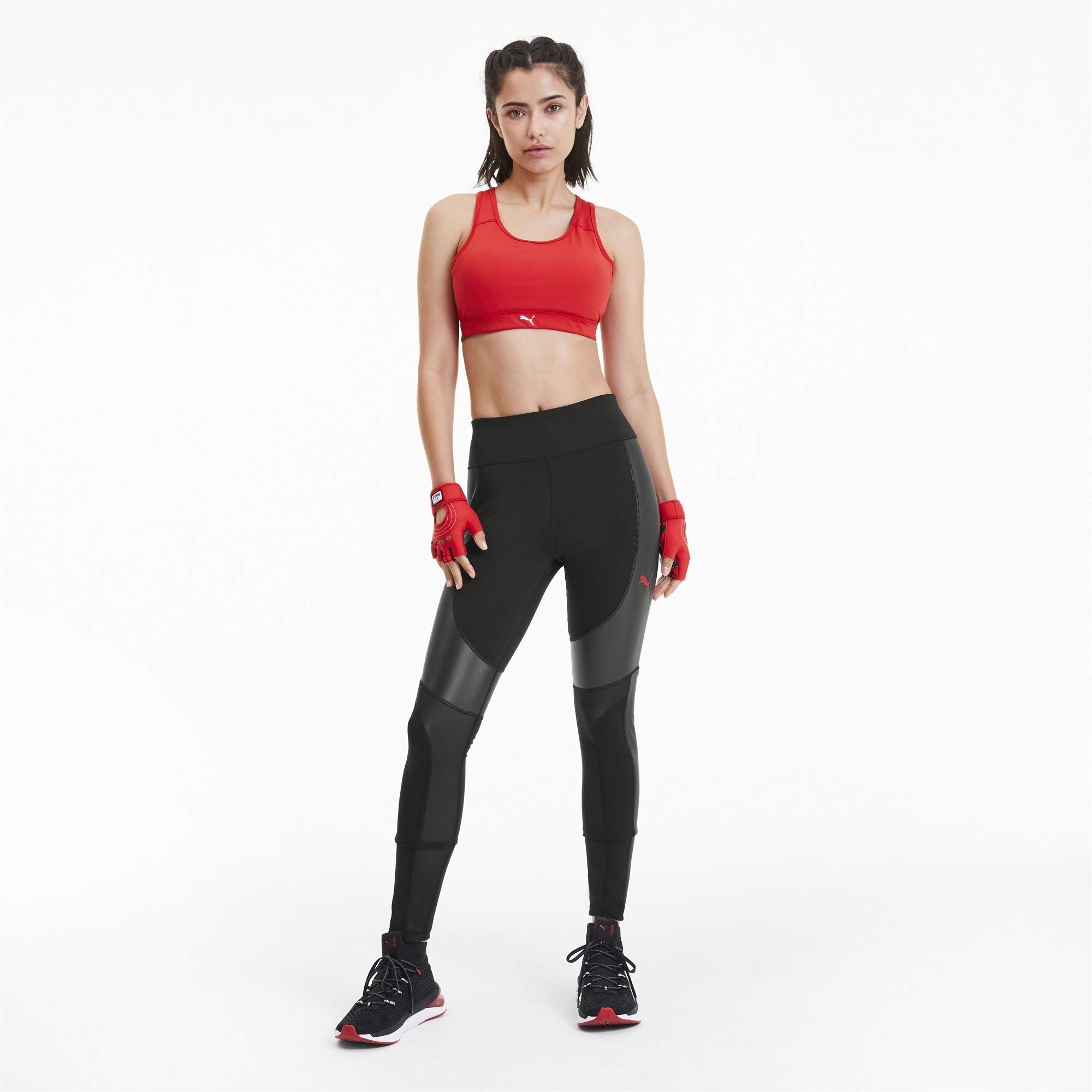 PUMA Damskie legginsy Al Tights wielokolorowa Puma Black L