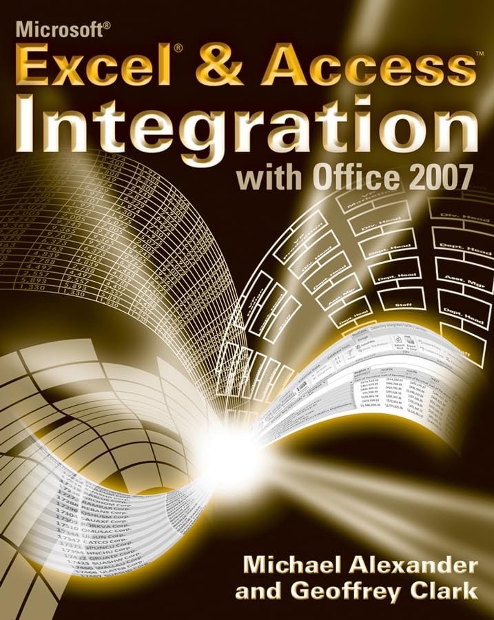  Microsoft Excel & Access Integration With Office 2007