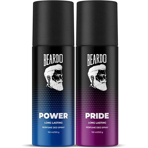 Beardo Power Pride Deodorant Set - 150ml x 2